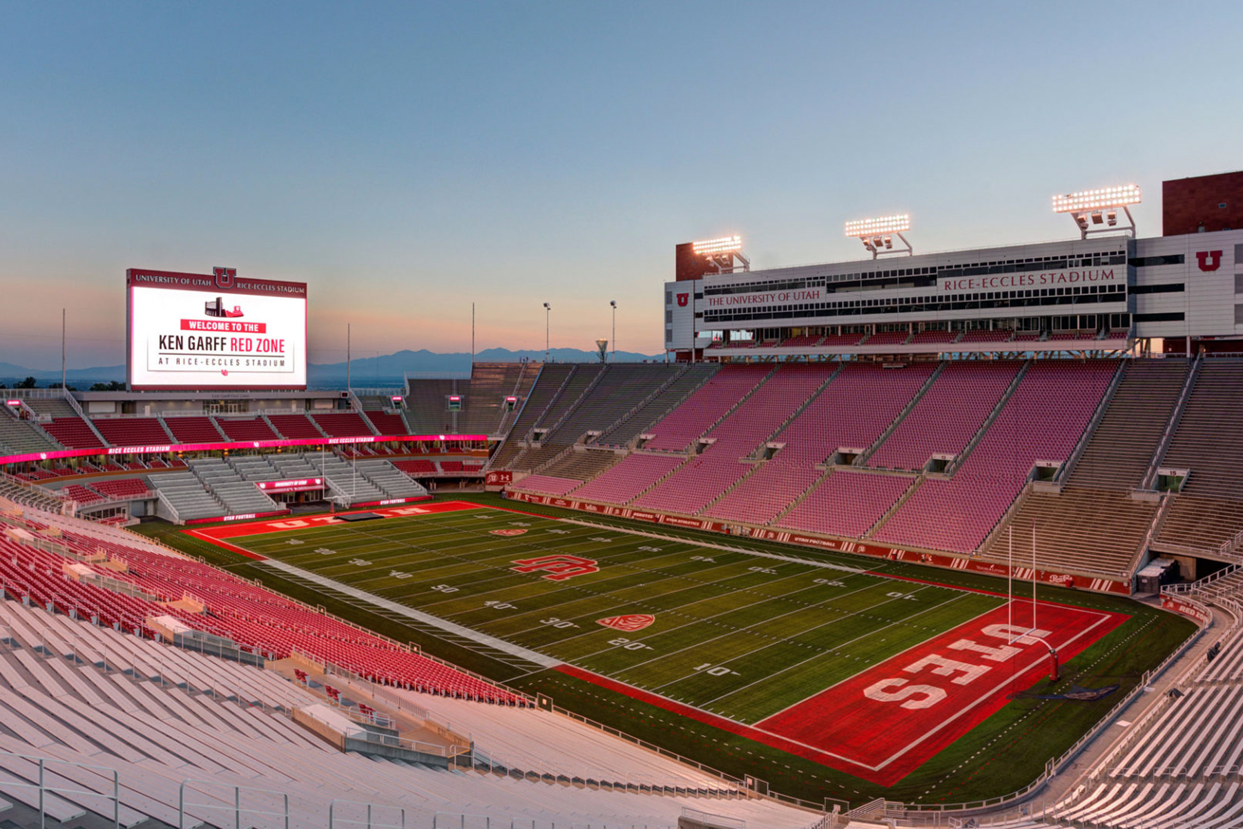 Rice-Eccles Stadium at the University of Utah